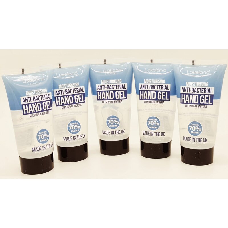 50ml Moisturising Anti-Bacterial Hand Sanitiser (70% Alcohol) - Image 4