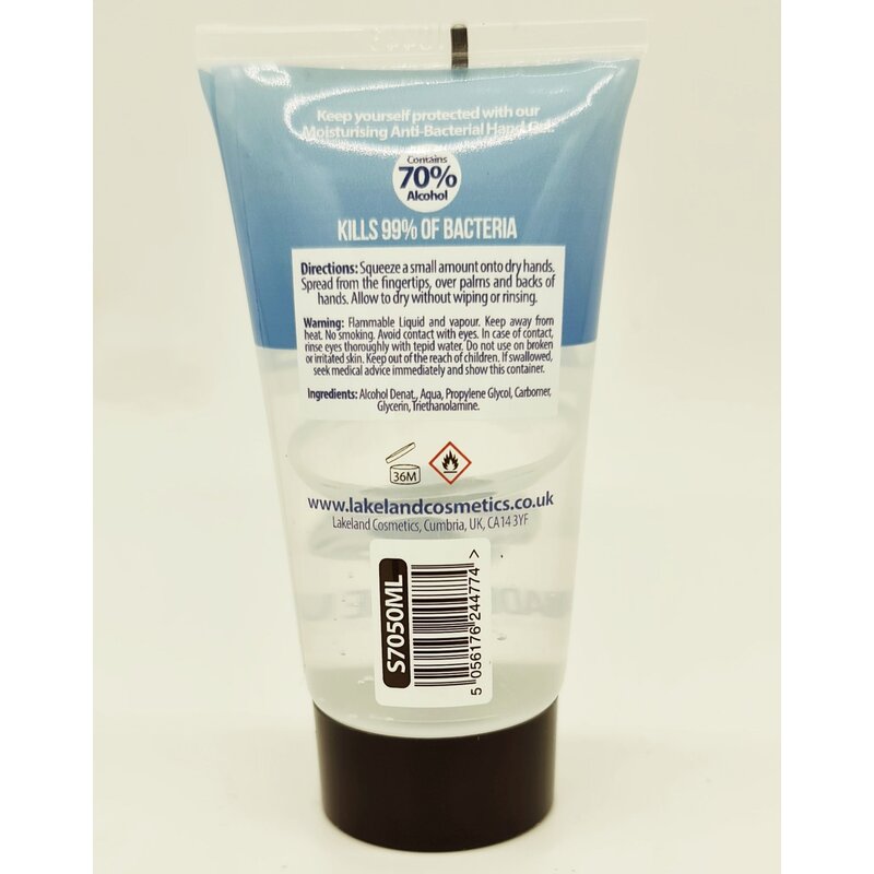 50ml Moisturising Anti-Bacterial Hand Sanitiser (70% Alcohol) - Image 5