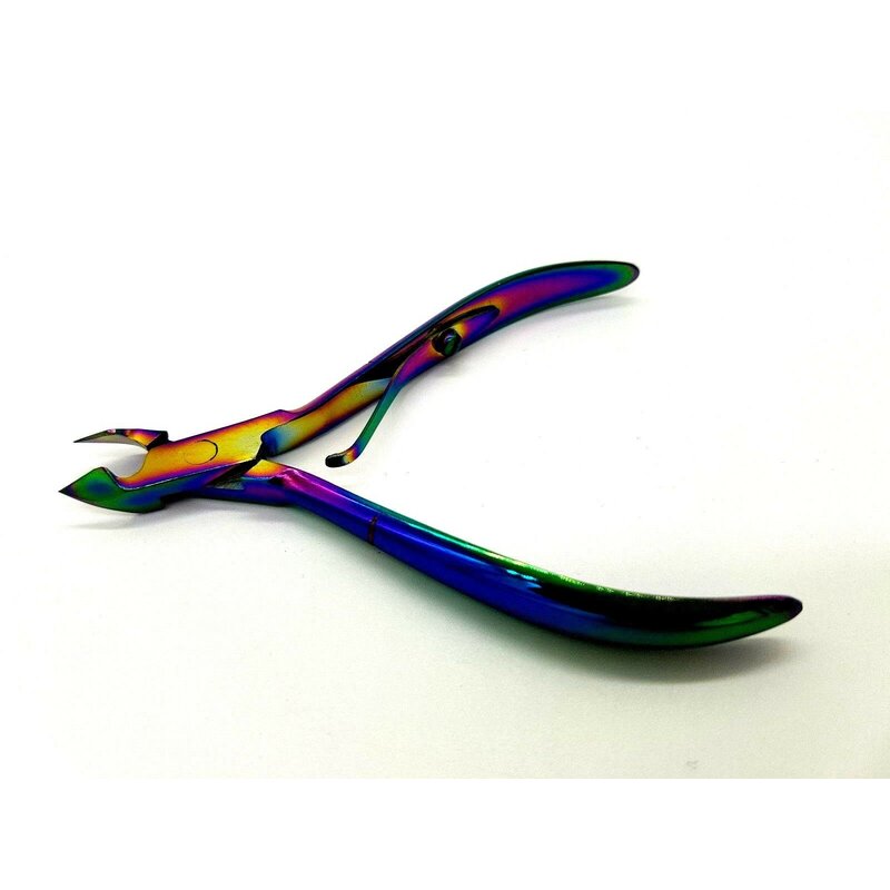 Cuticle Nippers, Rainbow Effect - Image 2