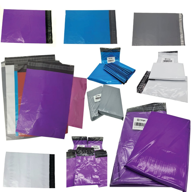 EJRange Coloured Mailing Bags Strong Poly Postal Postage Post Mail Self Seal