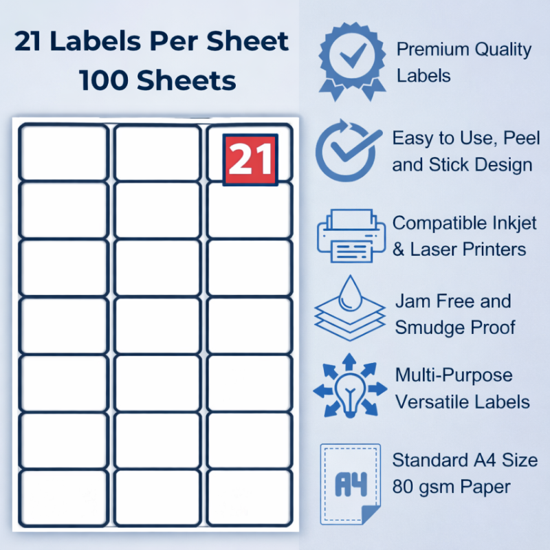 21 Labels Info