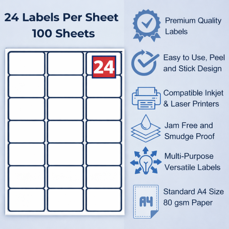 24 Labels Info
