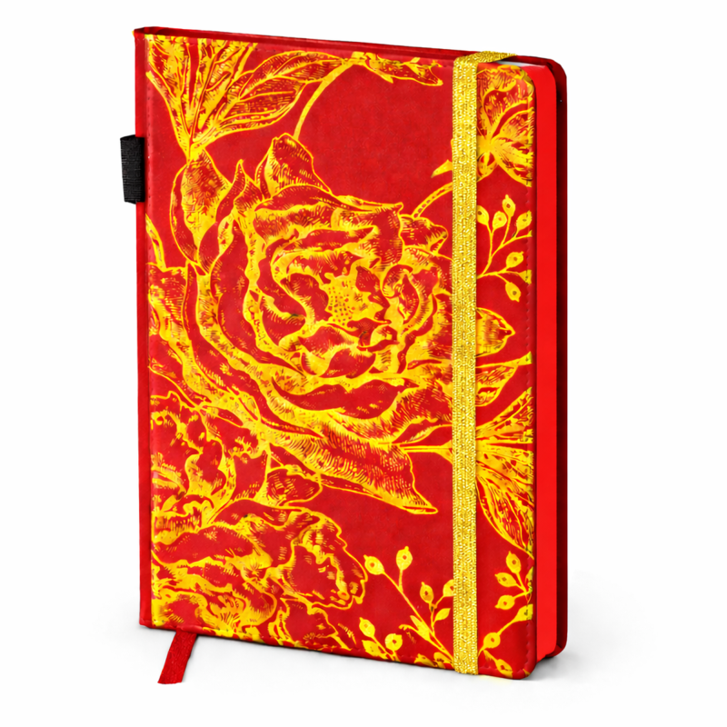 Burgundy Rose Ribbon