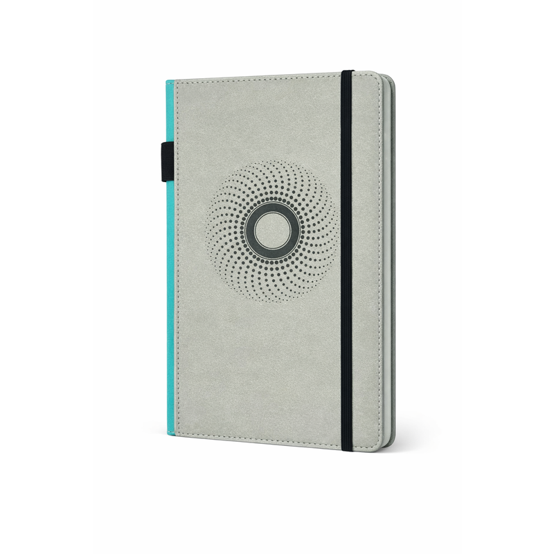 Grey Hardback Notebook