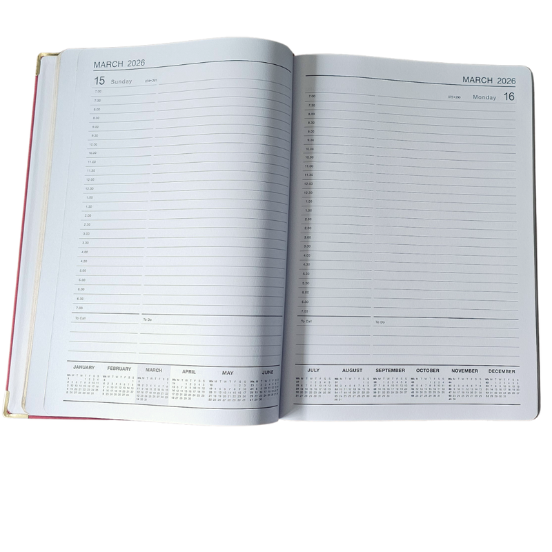 A4 Diary - Page Layout 1